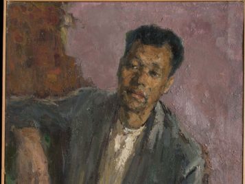 Portrait of the Miner Sharafeev, the Urals  